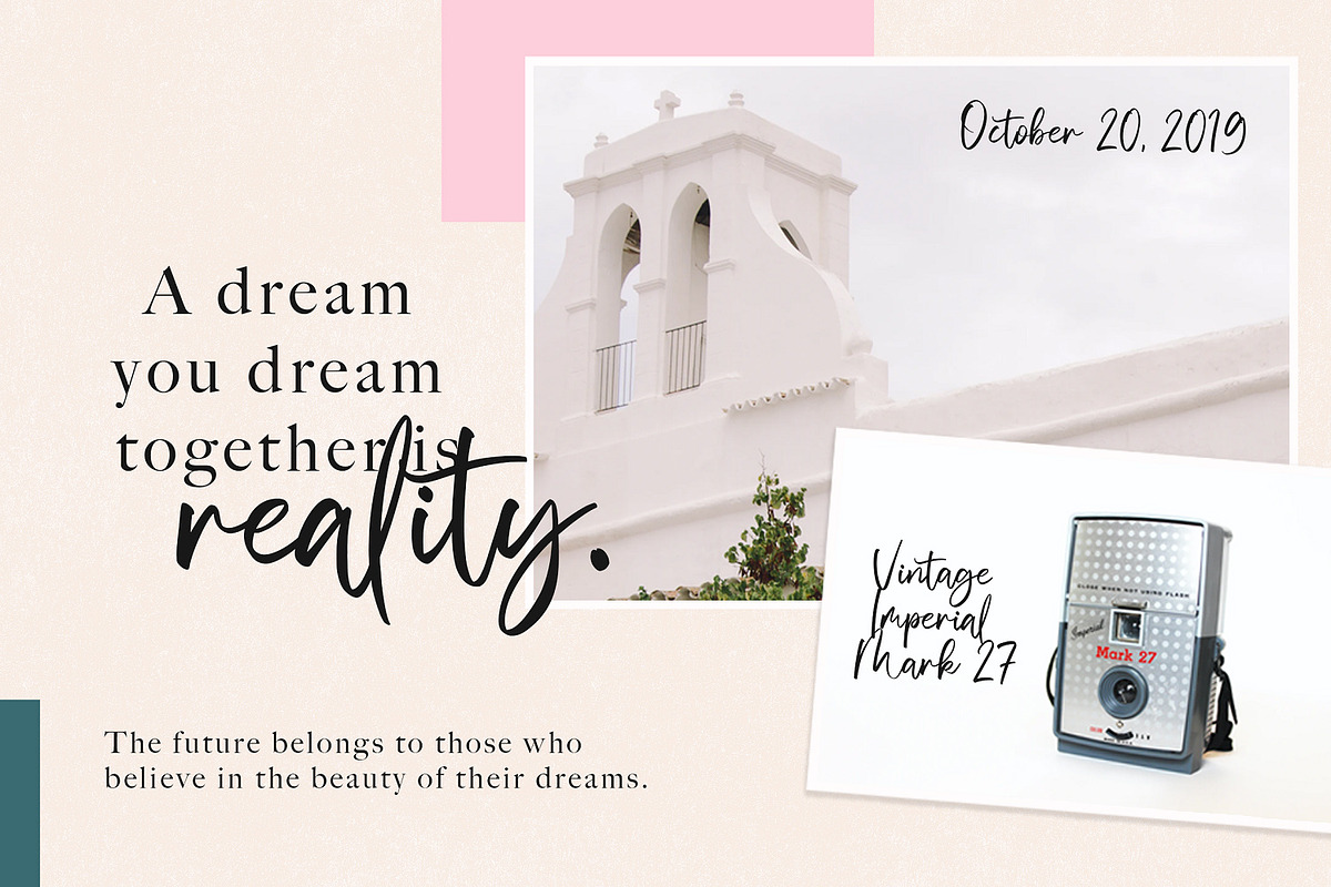 Vivy Aquilla - Handwritten Font, a Script Font by StringLabs (Photo 5 of 10)