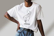 Abstract Male Figure Line Art, a Person Illustration by Rough Edges Supply Co. (Thumbnail 7 of 8)