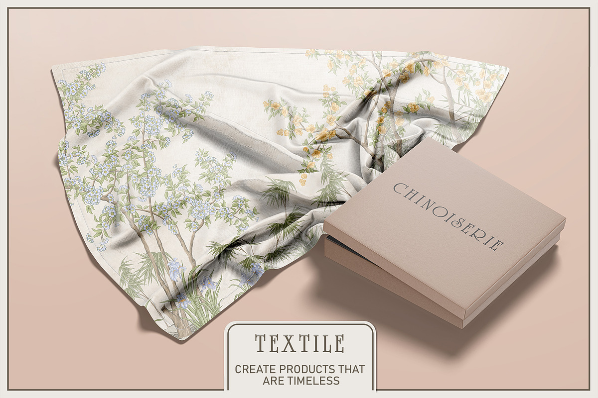 Fresco collection Chinoiserie, a Wallpaper Graphic by Natalia0307 (Photo 7 of 11)