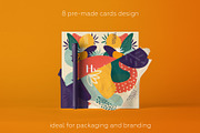 Floralium. Abstract patterns set., a Pattern Graphic by lisa_kalev (Thumbnail 5 of 11)