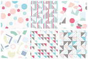 Shape patterns, a Pattern Graphic by ItsDianaDesign (Thumbnail 3 of 9)