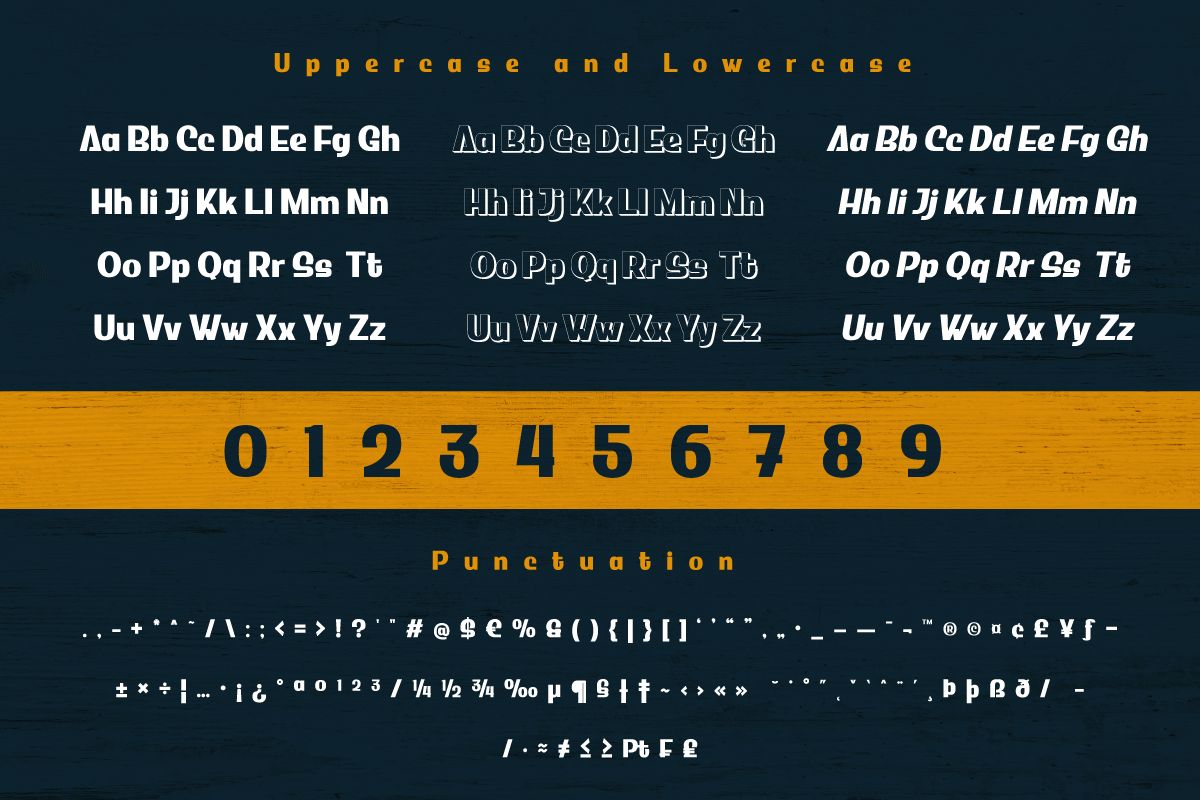 Bladus | Display Hero Font, a Sans Serif Font by twinstd (Photo 9 of 13)