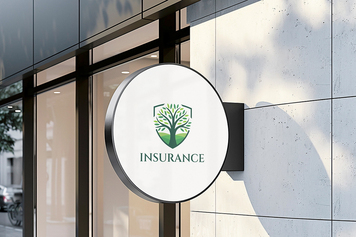 Insurance Logo Design, a Branding & Logo Template by HueNestify (Photo 2 of 2)