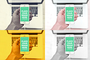iPhone 6 Mockup with 5 Colour Modes, an iPhone Mockup by Made by Mancie (Thumbnail 5 of 5)