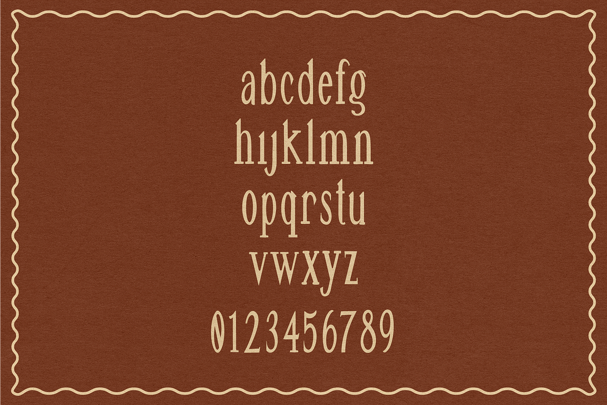 OAKLANE by Natasha Reddy, a Serif Font by Natasha Reddy Studio (Photo 4 of 10)