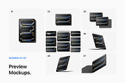 iPad Pro 11 - 21 Mockups Scenes, an iPad Mockup by Asylab (Thumbnail 2 of 56)