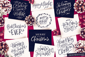 A Handlettered Christmas