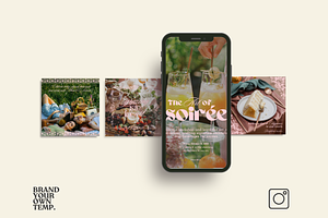 Soiree Instagram Canva Templates