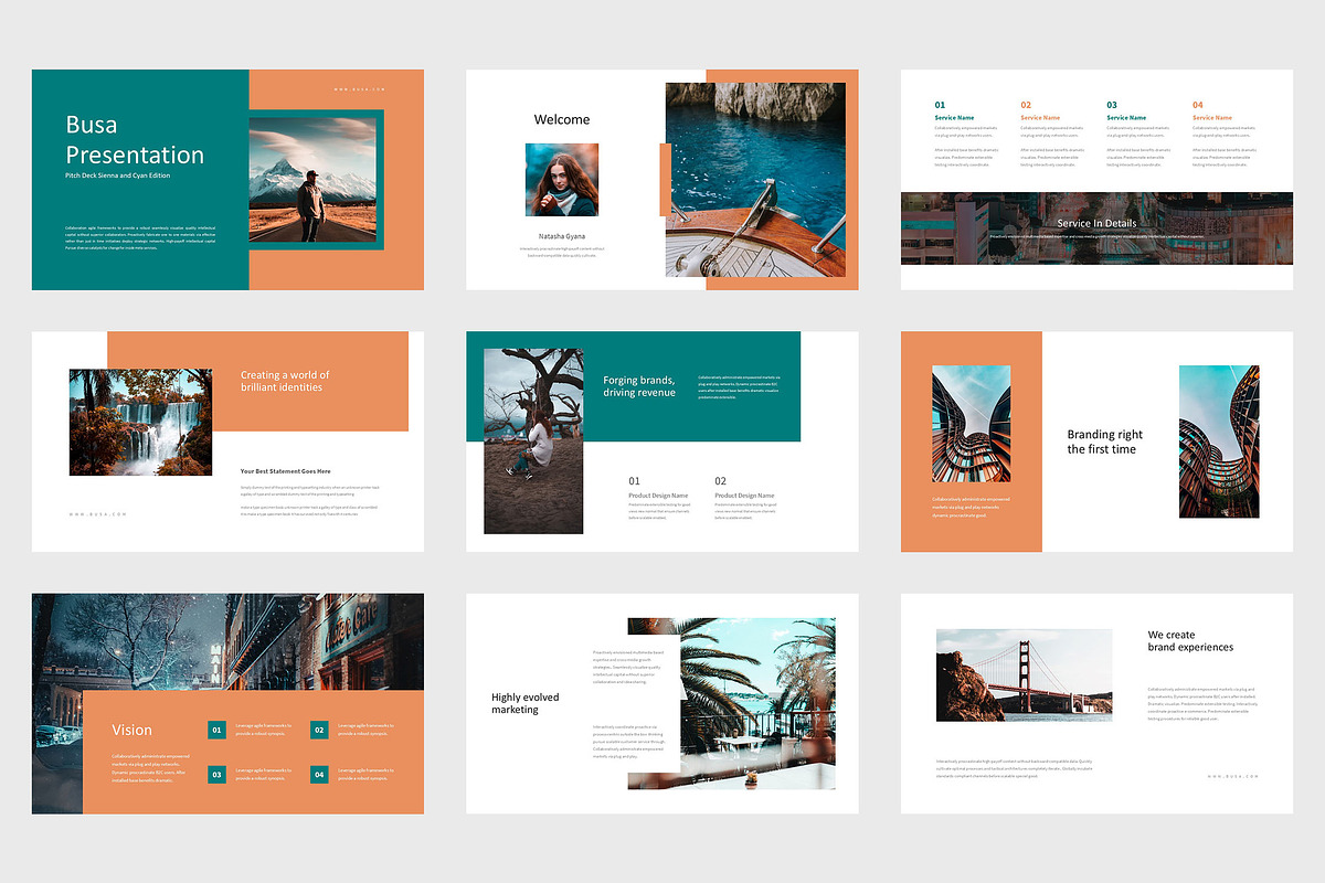 Busa : Pitch Deck Keynote, a Presentation Template by Punkl Camp (Photo 2 of 9)