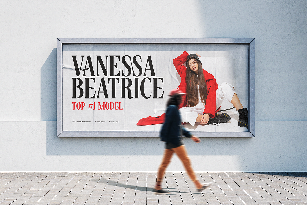 Merisca - Modern Condensed Serif, a Serif Font by Pixesia Studio (Photo 12 of 13)