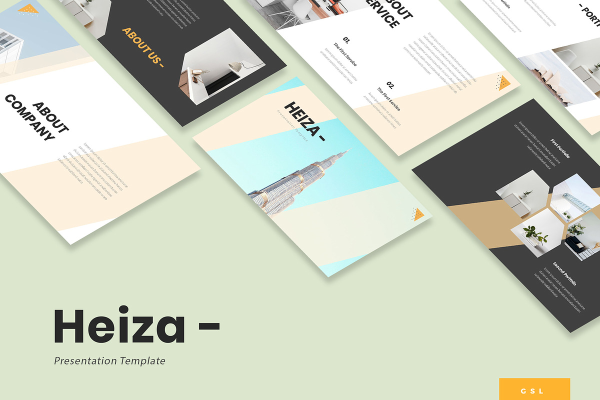 Heiza - Corporate Google Slide, a Presentation Template by naulicreative (Photo 1 of 4)