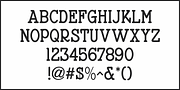 Nouveau Theme JNL, a Font by Jeff Levine Fonts (Thumbnail 3 of 5)