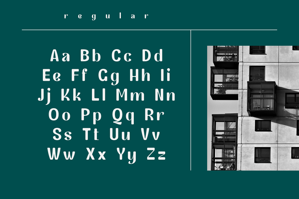 Partisi - Sans Serif Font, a Sans Serif Font by Pikgura (Photo 2 of 7)