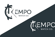 Tempo Watch Co. Logo Template, a Branding & Logo Template by FusionadCreates (Thumbnail 4 of 8)
