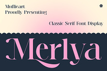 Merlya - Classic Serif Font