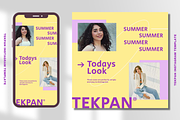 Tekpan Instagram Template, a Social Media Template by Aji Gallery (Thumbnail 11 of 17)