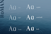 Echelon || A Modern Serif Typeface, a Serif Font by Marcelina Pulcini Designs (Thumbnail 3 of 5)