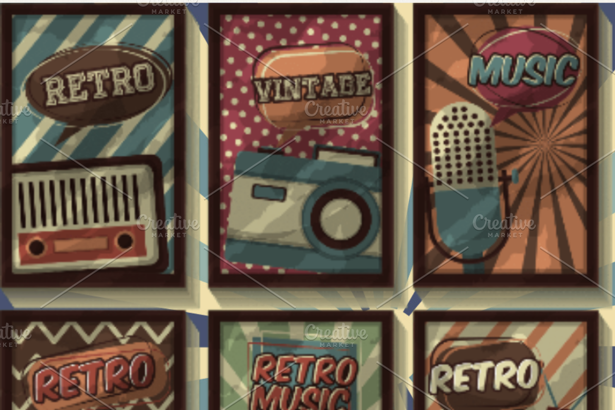 Vintage Design PNG, a Background Graphic by Simona Meleca (Photo 22 of 32)