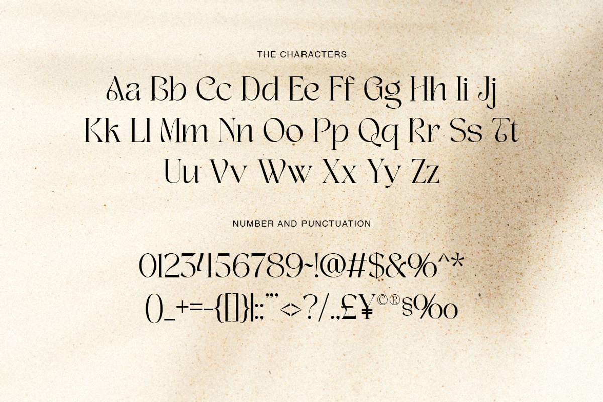 Thematic Luxury Display Serif, a Serif Font by Creatype Studio (Photo 6 of 10)