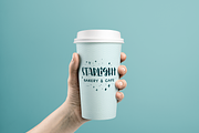 Curiosity, hand lettered brush font, a Handwritten Font by Rachel White Art (Thumbnail 7 of 10)