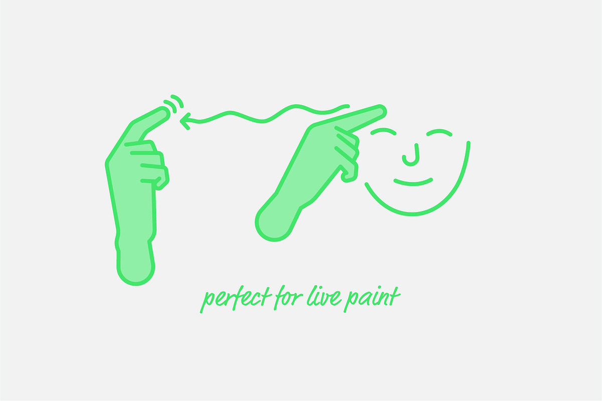 72 Sign Language Gestures, an Education Illustration by pkahraman (Photo 4 of 5)