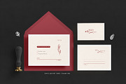 Minimal Sketch Wedding Invitation, an Invitation Template by Azka Creative (Thumbnail 3 of 4)