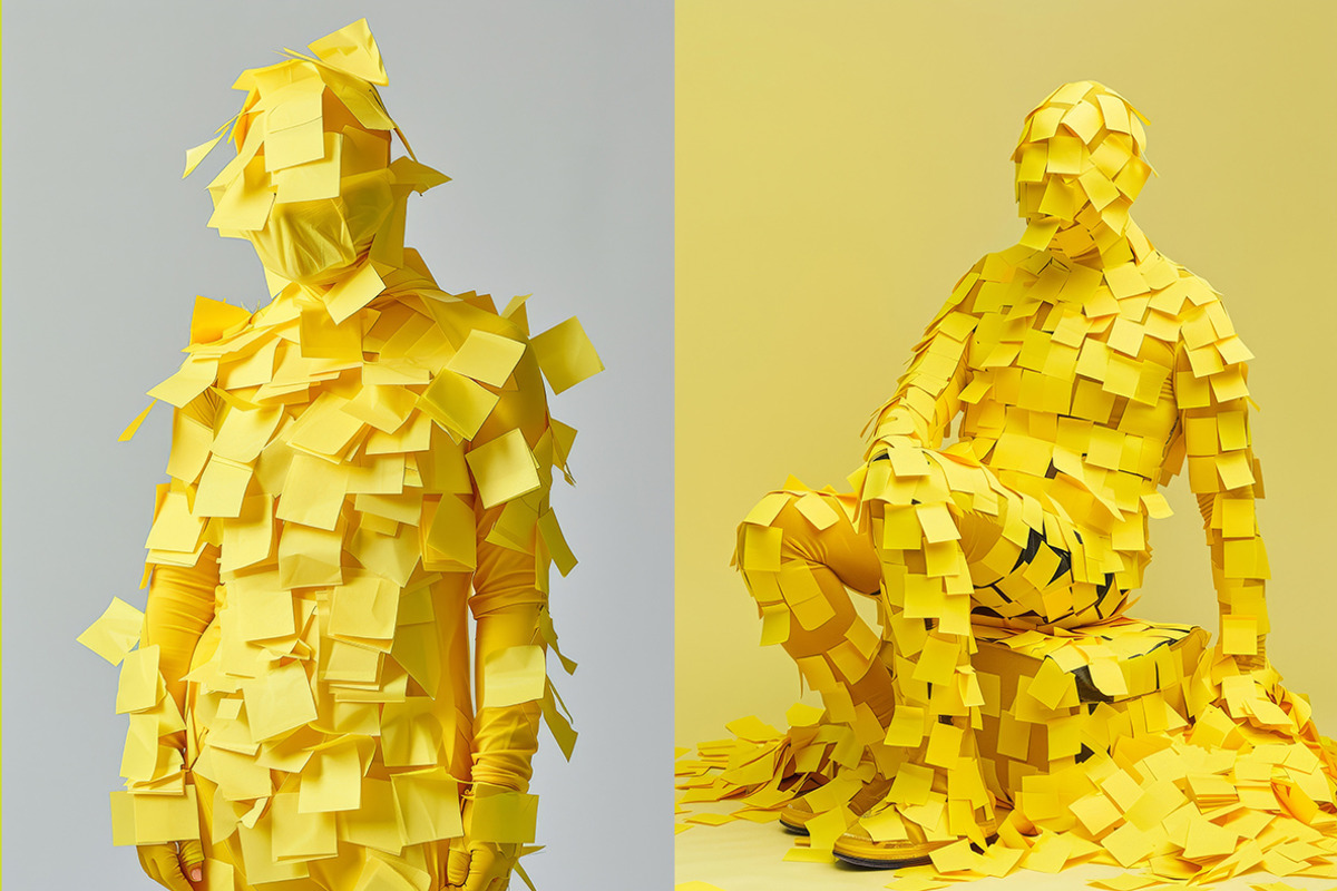 Post-its - 76 imagese, a Photo by Handmadefont (Photo 9 of 12)
