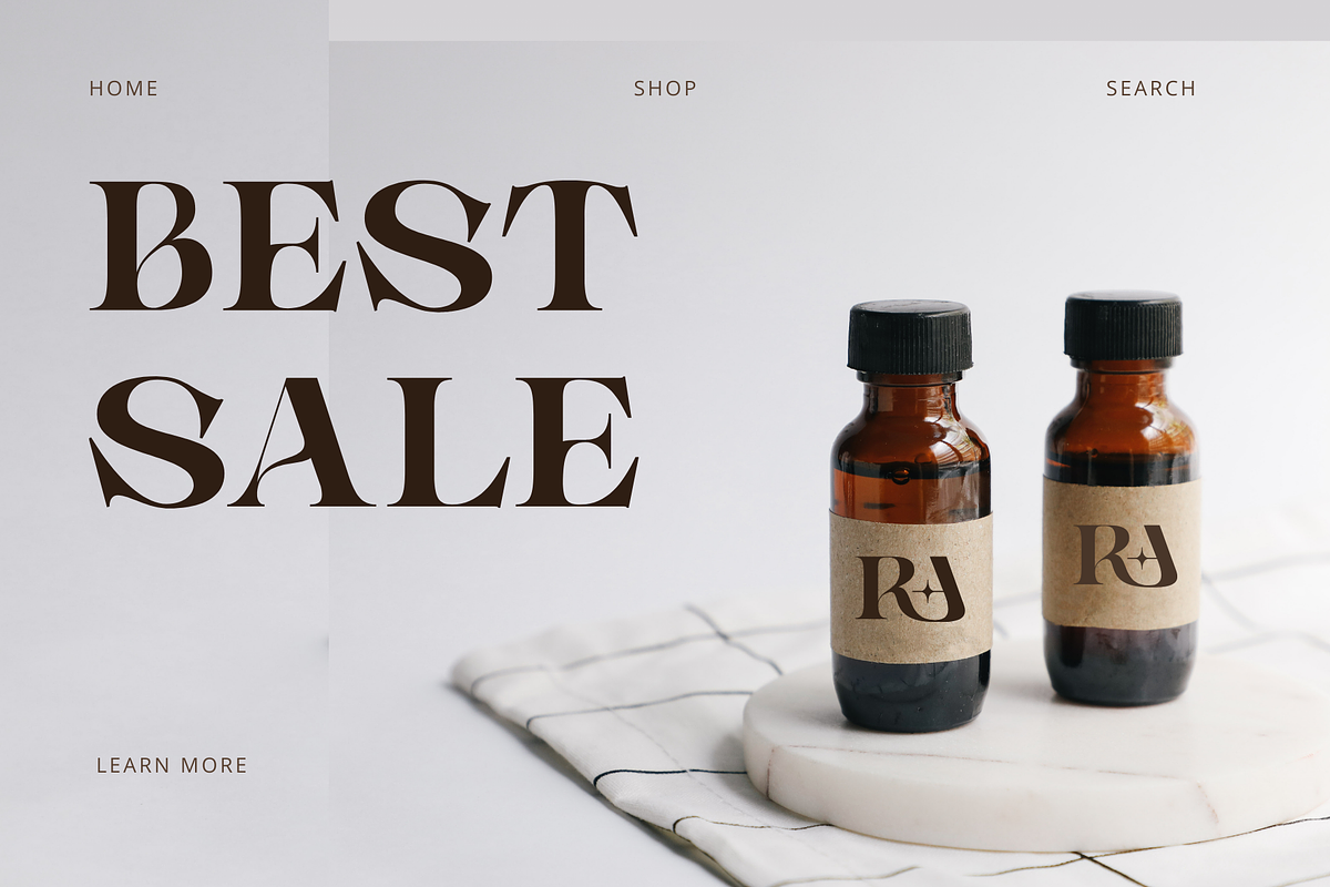 Mekay Vintage - Branding Logo Font, a Serif Font by Nirmana Visual (Photo 3 of 11)