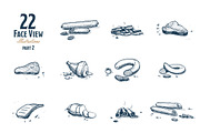 Barbecue hand drawn illustration set, a Food Illustration by Alfazet Chronicles (Thumbnail 7 of 8)