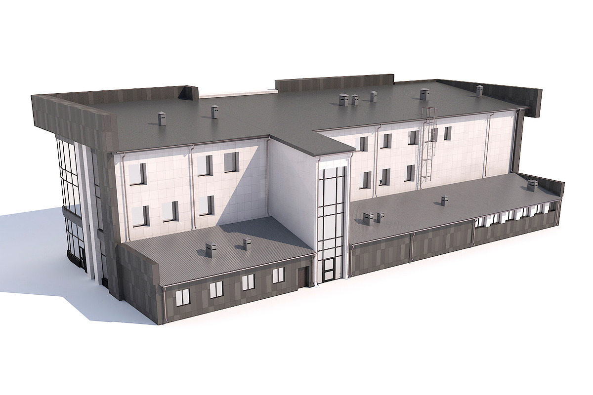 Shopping center, an Architecture 3D Model by profdesign (Photo 3 of 10)