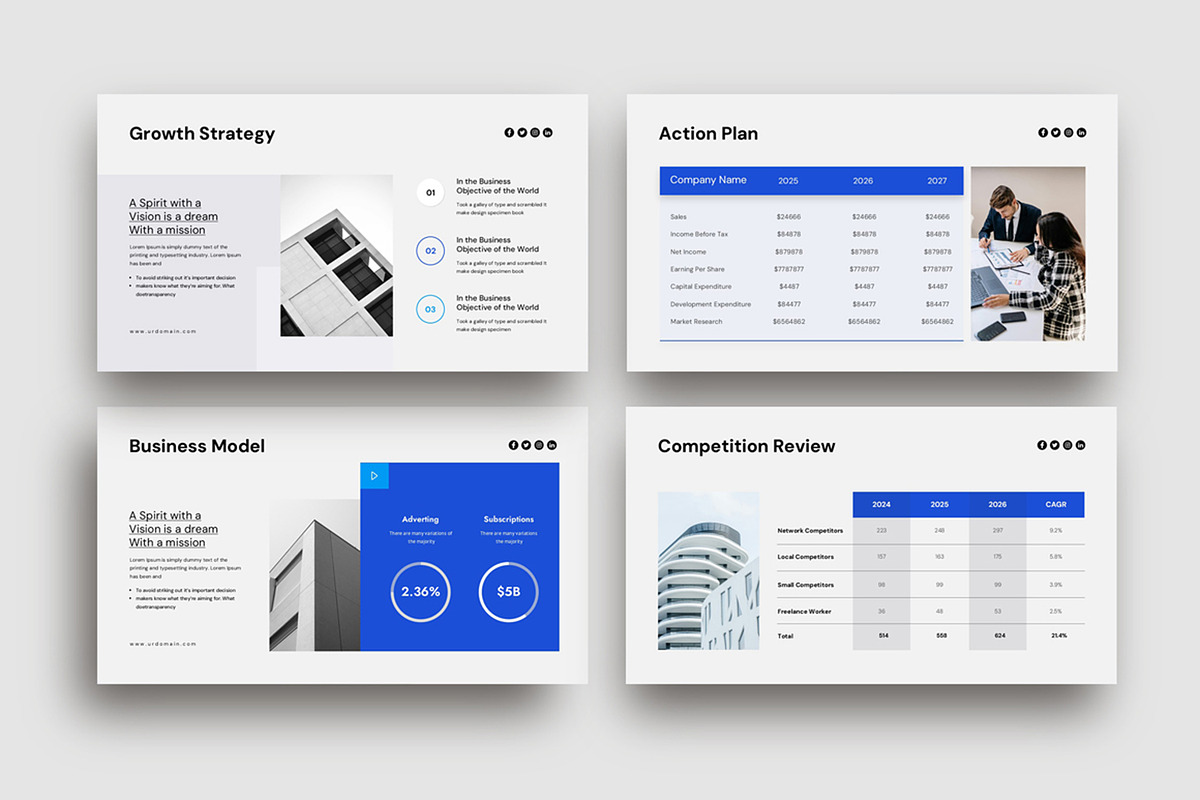 Business Strategy Presentation, a Presentation Template by Dream-Lab (Photo 4 of 5)