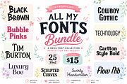 All My Fonts Font, a Sans Serif Font by Wow Magic (Thumbnail 2 of 22)