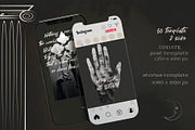 Gothic Aesthetic Instagram, a Social Media Template by Mio Buono (Thumbnail 3 of 12)
