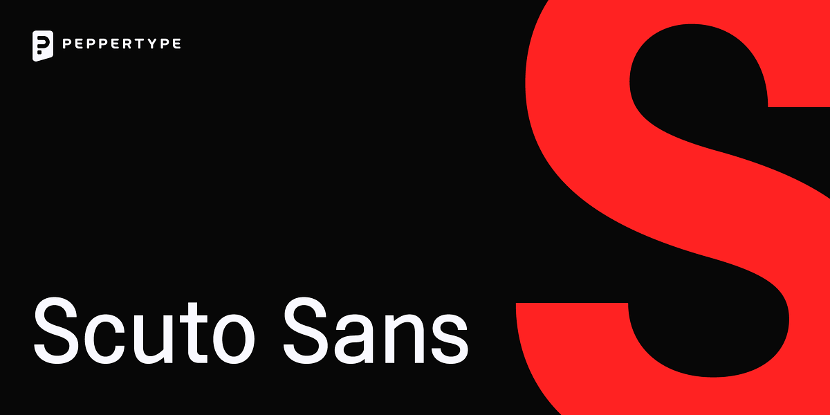 Scuto Sans, a Sans Serif Font by Pepper Type (Photo 1 of 11)