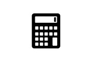 Minimal Calculator Finance Silhouett, a Graphic by hafijul (Thumbnail 8 of 11)