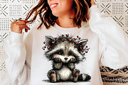 Valentines Day Animals Clipart, an Illustration by SinaCreation (Thumbnail 10 of 11)