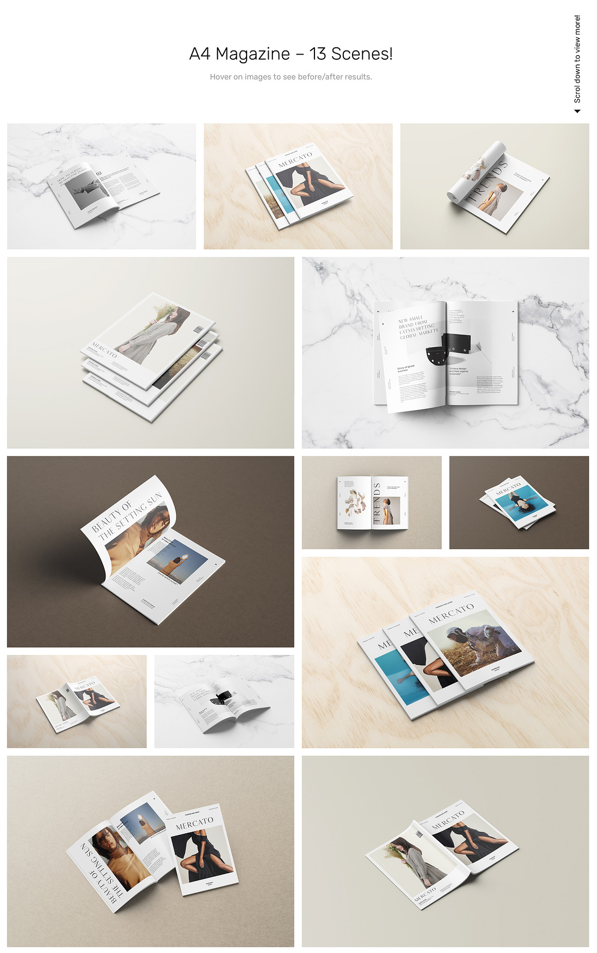 Magazine Mockups - 52 Scenes, a Books & Magazine Mockup by Mr.Mockup™ (Photo 3 of 10)