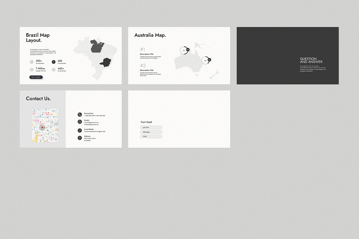 Strategy Minimal PowerPoint Template, a Presentation Template by GoldenPixelStudio (Photo 14 of 14)