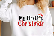 My First Christmas Sublimation PNG, an Illustration by SinaCreation (Thumbnail 6 of 7)