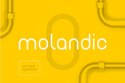 Molandic, a Font by Aarley Kaiven (Thumbnail 1 of 7)