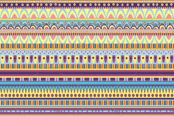 Ethnic Geometric Pattern