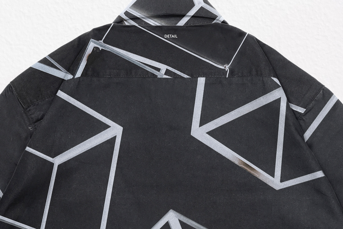 Realistic Button-Up Shirt Mockup, a Shirt Mockup by Uncentrifuged Pressure (Photo 8 of 8)