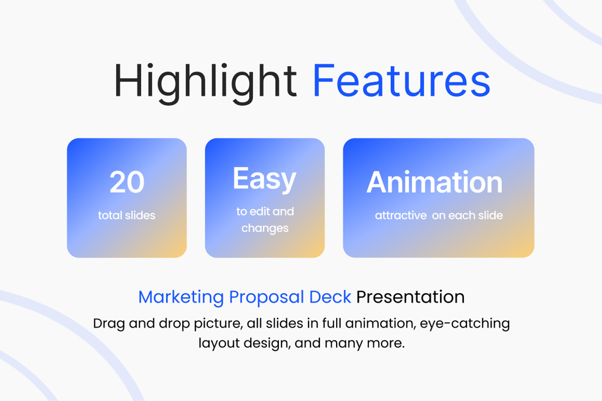 Marketing Proposal Keynote, a Presentation Template by Loin Studio (Photo 2 of 4)