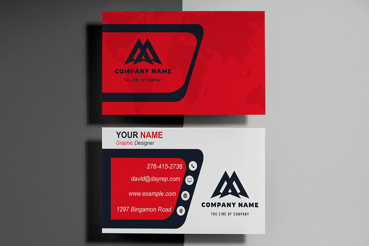 General PSD Business Card Design preview 2