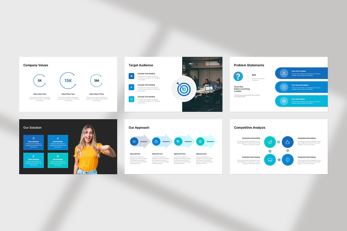 Marketing Plan Presentation, a Presentation Template by slidestock55 (Photo 3 of 6)
