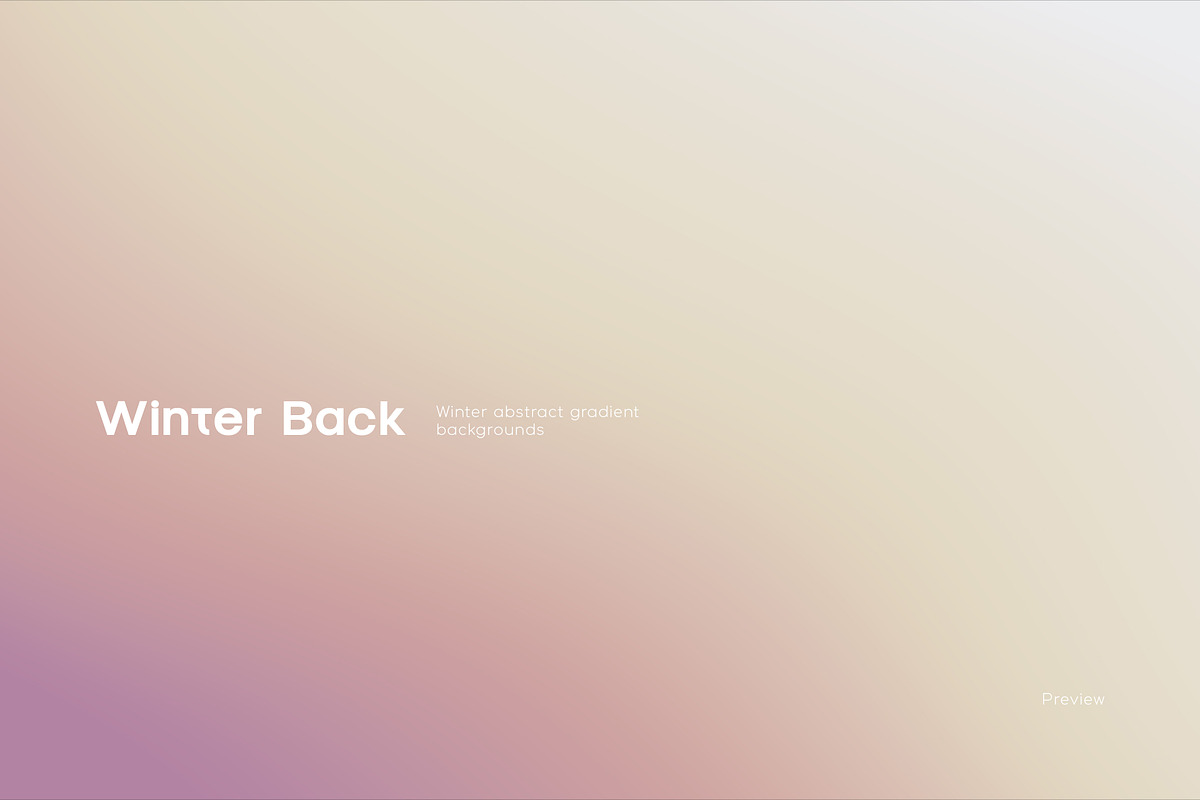 Winter Abstract Gradient Collection, a Texture Graphic by Ghurafa Studio (Photo 8 of 10)