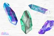 Natural Gemstones Watercolor, an Illustration by Gaynor Carradice Designs (Thumbnail 4 of 4)