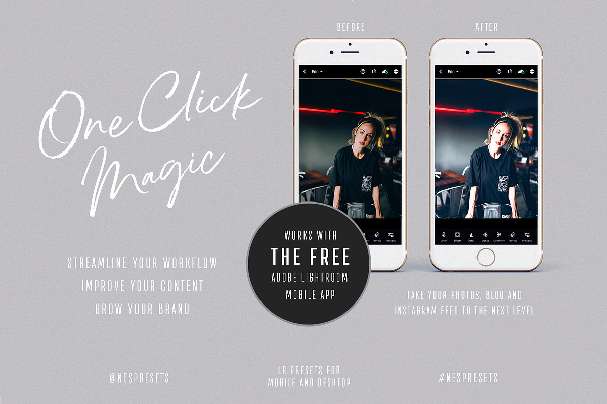 NIGHT WITCHES LIGHTROOM PRESETS, an Action Add-On by Nes Design Co (Photo 2 of 10)