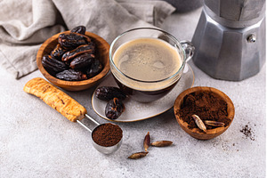 Coffee from date seed. Caffein free, a Food & Drink Photo by Yulia Furman