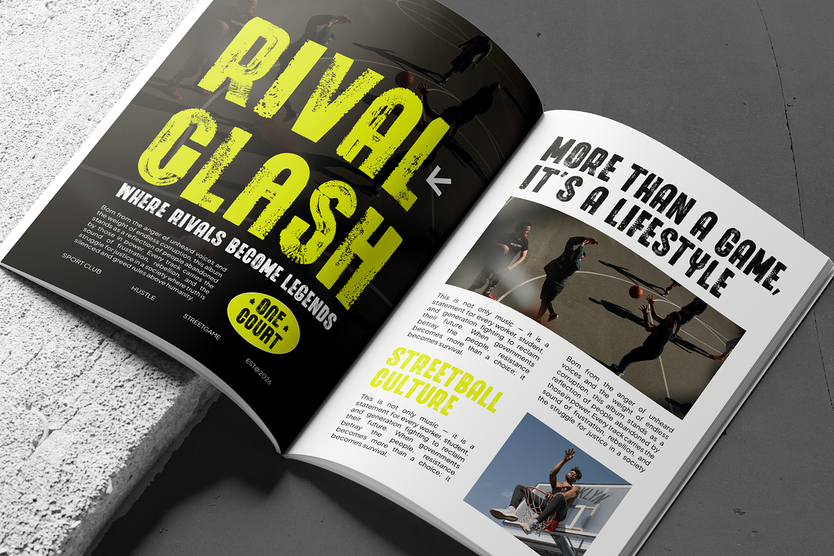 Rushline - Bold Dry Brush Sport Font, a Sans Serif Font by Typia Nesia (Photo 8 of 9)